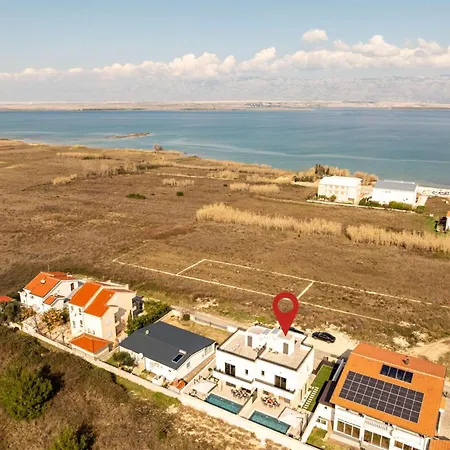 Seaview Sal With Pool, Jacuzzi And Sauna * Privlaka (Zadar)