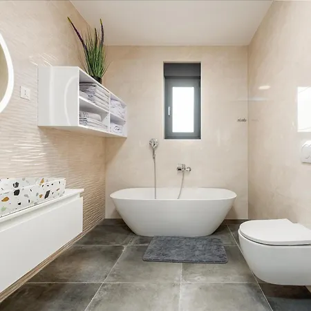 Villa Seaview Sal With Pool, Jacuzzi And Sauna Privlaka (Zadar)